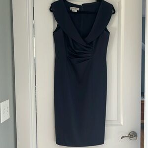 Women’s Kay Unger Dress, Navy, Size 8